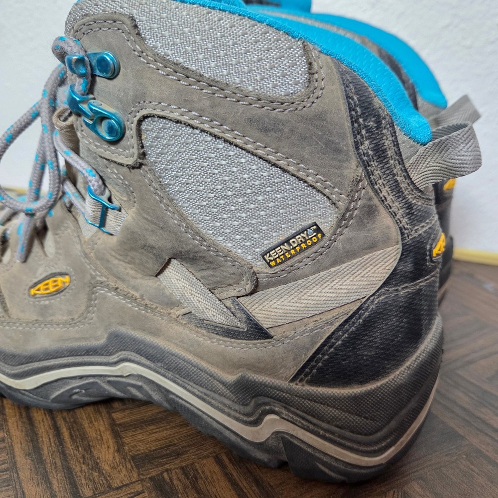 Keen Durand Ankle Height Hiking Boots womens size 8.5 - Picture 5 of 13